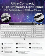 Lenovo 800 Self-Charging Bluetooth Keyboard, Uses Ambient Light - Image 5