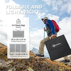 200W Portable Solar Panel for Power Station, 24% High Efficiency ETFE Foldable - Image 4