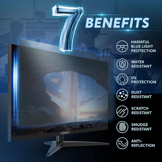 Akamai Office Products 23.8 inch Monitor Anti Glare Screen – Anti-Glare - Image 6
