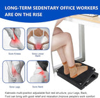 Adjustable Foot Rest and Footstool Under Desk, Ergonomic Leg Rest - Image 6