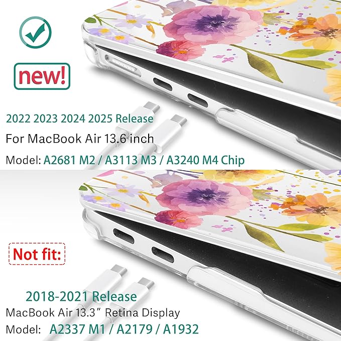 May Chen for MacBook Air 13.6 inch Case A3240 M4 A3113 M3 A2681 M2 - Image 3