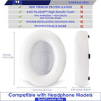 QC Ultra Replacement Ear pad and Headband Pad Kit Cushion Compatible - Image 4