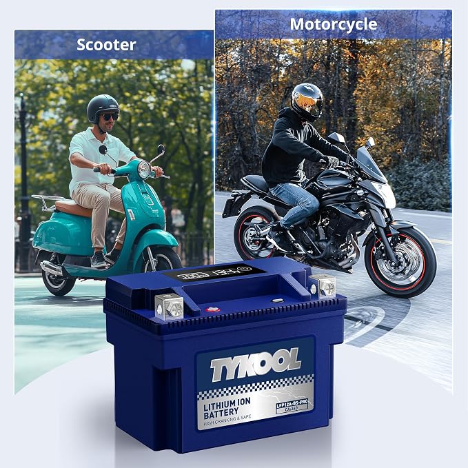 TYKOOL YT12A-BS 360CCA, 3X Cranking Amps, 5X Life, High Performance LiFePO4 - Image 5