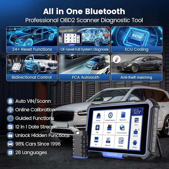 MUCAR VO8 OBD2 Scanner Diagnostic Tool - Image 2