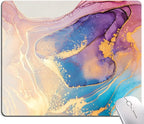 Mouse Pad, Abstract Marble Design Mouse Pad, Washable Square Cloth Mousepad by Armanza