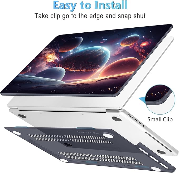 Mektron Case for MacBook Pro 16" M4 A3403 A3186 M3 A2991 M2 A2780 M1 A2485 - Image 3