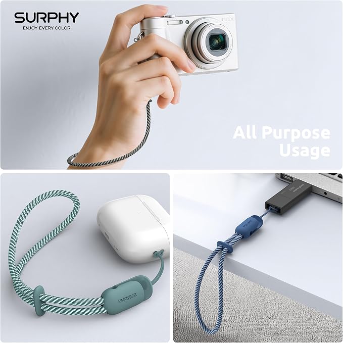 SURPHY 3 Pack Phone Wrist Strap - Image 7