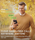 Atom Max - Hybrid Active Noise Cancelling Headphones, Hi-Res Audio, Wireless - Image 4
