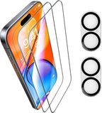 2 pack Full 9H+ Military Grade Glass Screen Protector by ARERCO