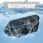 11.3x 7x 2.3 Inch Hard Case, Portable Weather Waterproof Protective Camera Case - Image 3