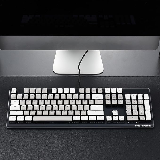 Hexgears GK735 Wired Full Size Mechanical Keyboard, Aluminum Housing Built - Image 5