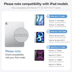 HOU iPad Air 11 Case with Keyboard Detachable Rotatable Magnetic Full - Image 2