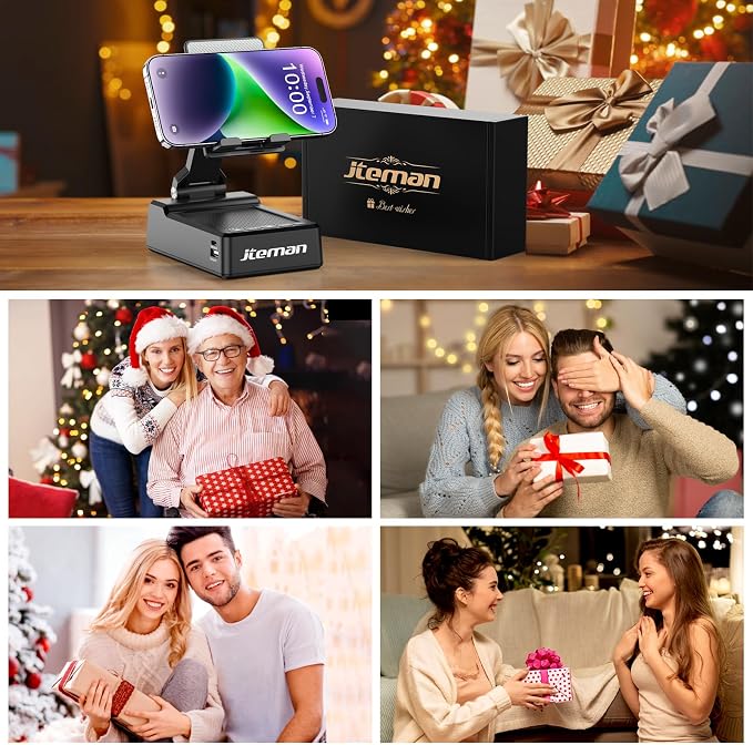 JTEMAN Gifts for Men Women, Adjustable Cell Phone Stand - Image 8