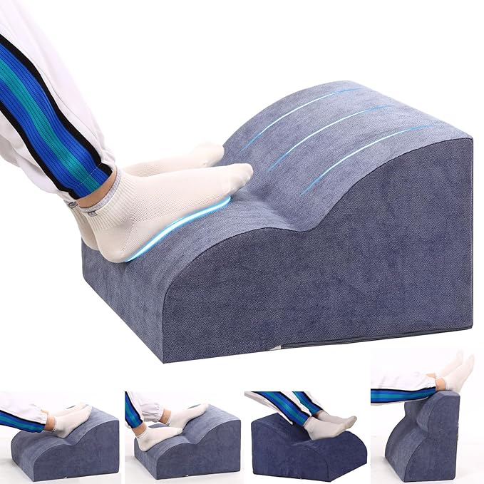 Foot Rest for Under Desk at Work.Multifunctional 3-Tier Foot Stool, by Unknown
