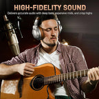 MAONO Professional Studio Monitor & Mixing DJ Headphones - Image 2