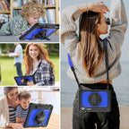 HXCASEAC Case for Galaxy Tab S10 FE / S9 FE 5G 10.9 inch, Shockproof Design - Image 9