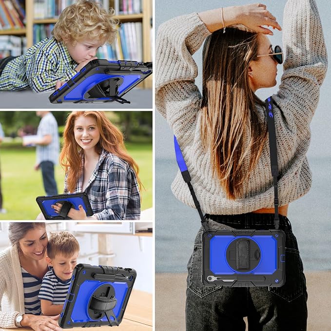 HXCASEAC Case for Galaxy Tab S10 FE / S9 FE 5G 10.9 inch, Shockproof Design - Image 9
