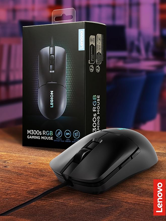 Lenovo Legion M300s RGB Wired Gaming Mouse - Image 2