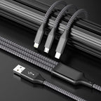 IDISON Multi Charging Cable, 3 in 1 USB Charging Cable - Image 7