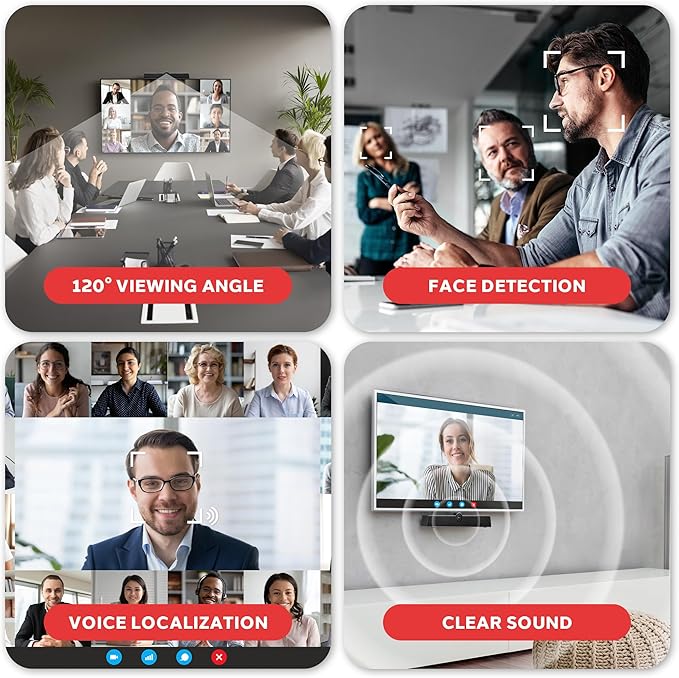 Pyle 4K USB Video Conference Room Camera System 120° FOV - Image 7