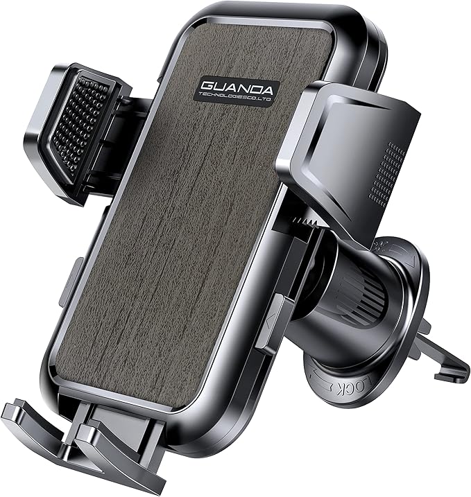 Car Phone Holder Mount for Air Vent, 360° Adjustable Vent Clip, Compatible by GUANDATECHNOLOGIESCOLTD