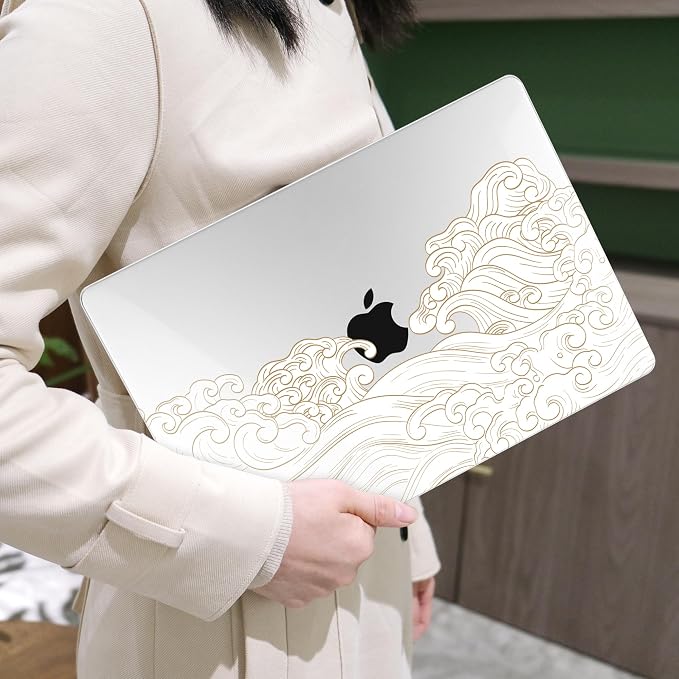 MEEgoodo for MacBook Air 13.3 inch Case 2021 2020 2019 2018 A2337 M1 A2179 A1932 - Image 6