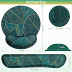 Mouse Pad with Wrist Rest Set, 3-in-1 Wrist Support Mousepad Set, Gaming Mat - Image 6