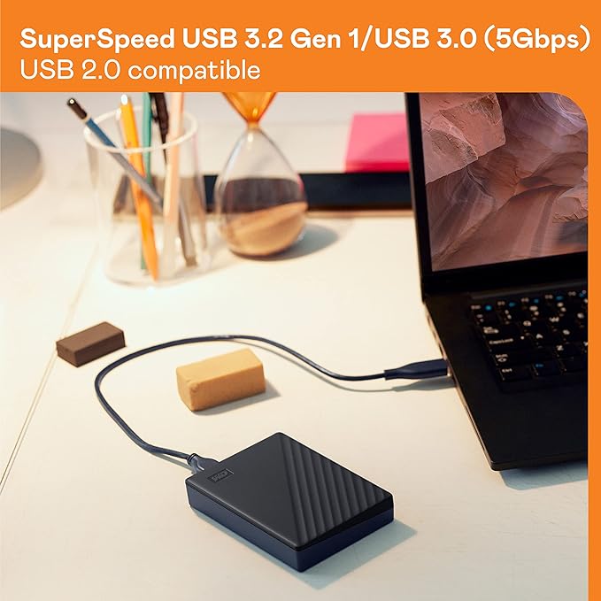 WD 4TB My Passport, Portable External Hard Drive, backup software - Image 6