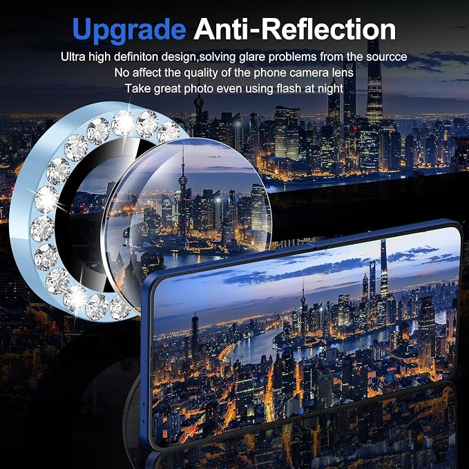 for Samsung Galaxy Z Flip 7 Camera Lens Protector, Individual Metal Ring - Image 4