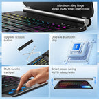 Keyboard Case for iPad Air 13 inch, iPad Pro 12.9 inch, Easy-Set Floating - Image 4