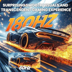 CRUA 27" Curved Gaming Monitor, 2k QHD VA Screen, 165Hz/180Hz Computer Moniter - Image 4
