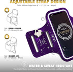 TRIBE Water Resistant Cell Phone Armband Case Running Holder - Image 4