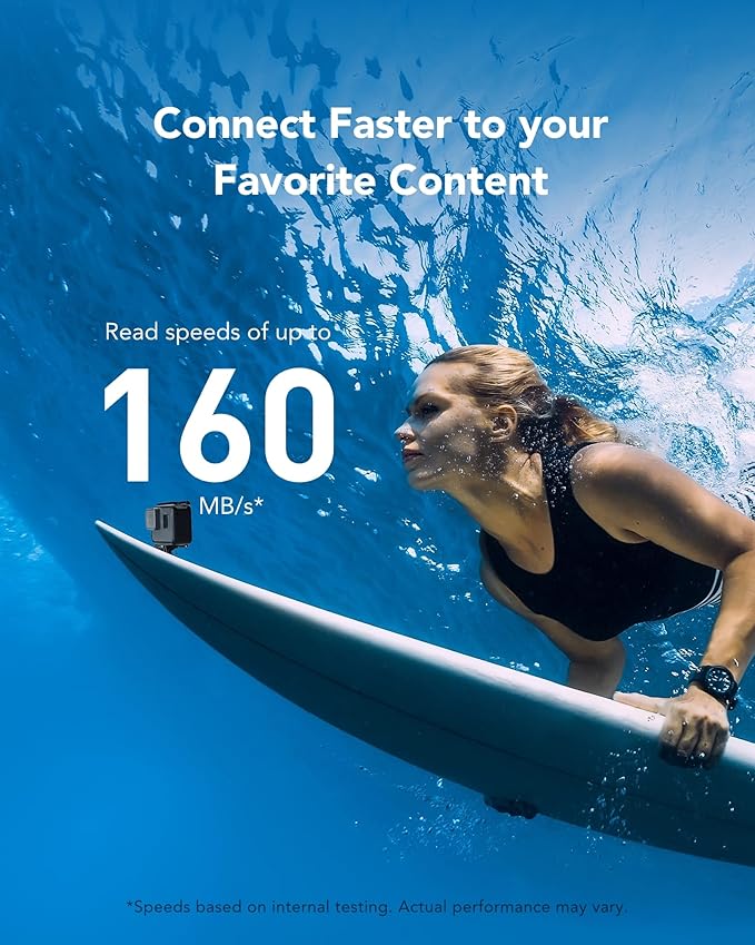 Lexar 1TB Blue Micro SD Card Up to 160MB/s, microSDXC UHS-I Memory Card - Image 2
