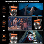 KITWLEMEN 20000mAh Battery Powered Camping Fan - Image 4