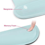 MOSISO Wrist Rest Support for Mouse Pad & Keyboard Set, Ergonomic Mousepad - Image 4