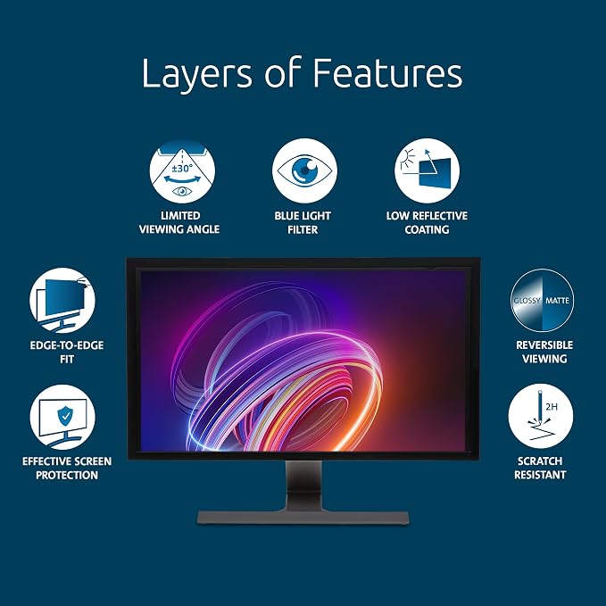 Kensington 23 inch Computer Privacy Screen - Image 4