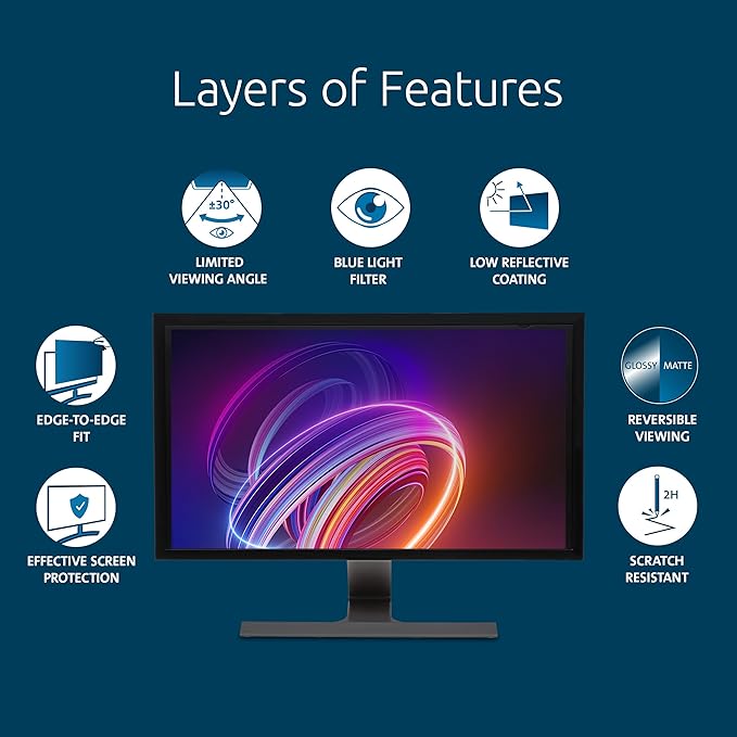 Kensington 27 inch Computer Privacy Screen - Image 4