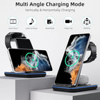 Wireless Charger for Samsung, 3 in 1 Fast Charging Station for Samsung Galaxy - Image 6