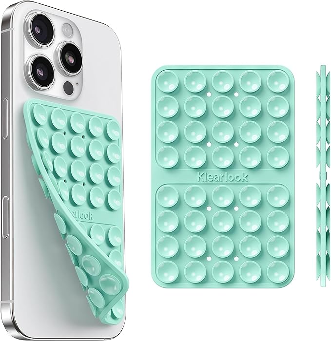 Klearlook Silicone Suction Cup Phone Case Mount Double Sided, Silicon Sticky by KlearlookMaximizedClarity