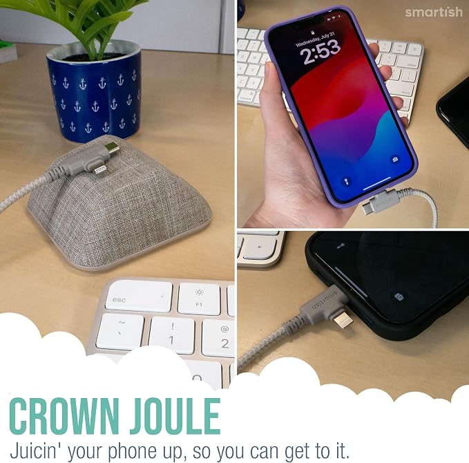 Smartish 2 in 1 USB C to USB C/Lightning Cable - Image 6