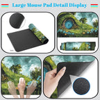Cute Landscape Cartoons Desk Mat Aesthetic Gaming Mouse Pad XXL Large Extended - Image 4