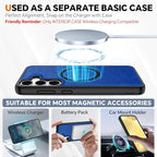 TUCCH Case Wallet for Galaxy S25, Removable Wrist Strap PU Leather Magnetic - Image 4