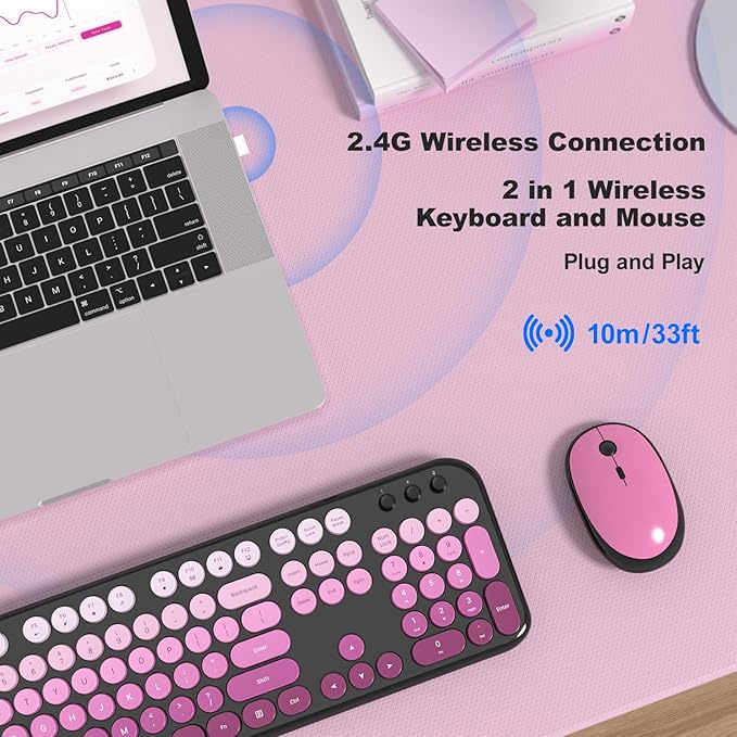 Wireless Keyboard Mouse Combo - Image 5