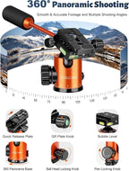Camera Tripod, Converts to Monopod, Holds 35lbs - Image 3