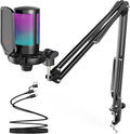 FIFINE Gaming PC USB Microphone, Podcast Condenser Mic by FIFINE