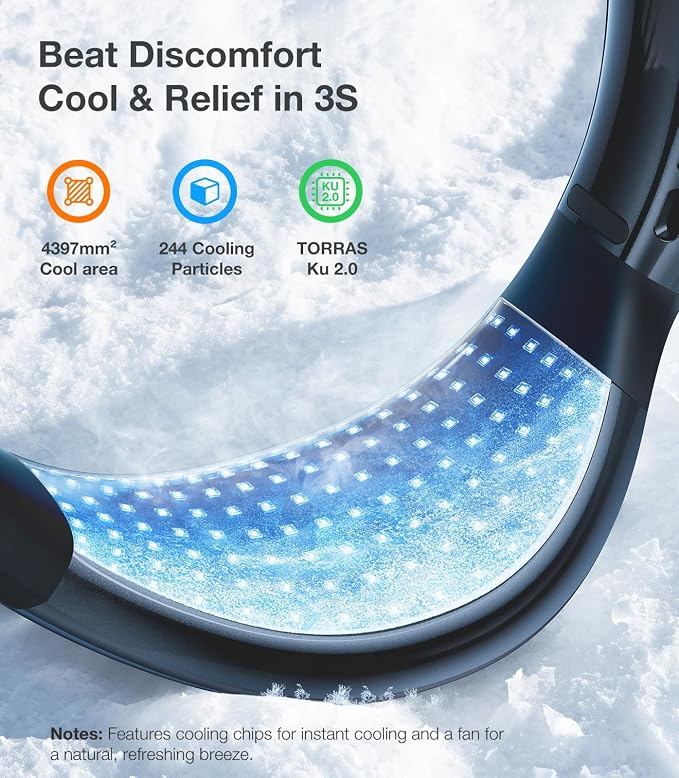TORRAS COOLiFY Air 2025 Upgraded Neck Fan Air Conditioner, Dual-Airflow Pro - Image 3