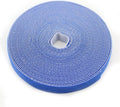 Reusable Fastening Tape Cable Ties 3/4 Inch Double Side Hook Roll by SAISN