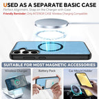 TUCCH Case Wallet for Galaxy S25 Plus, Removable Wrist Strap PU Leather - Image 4