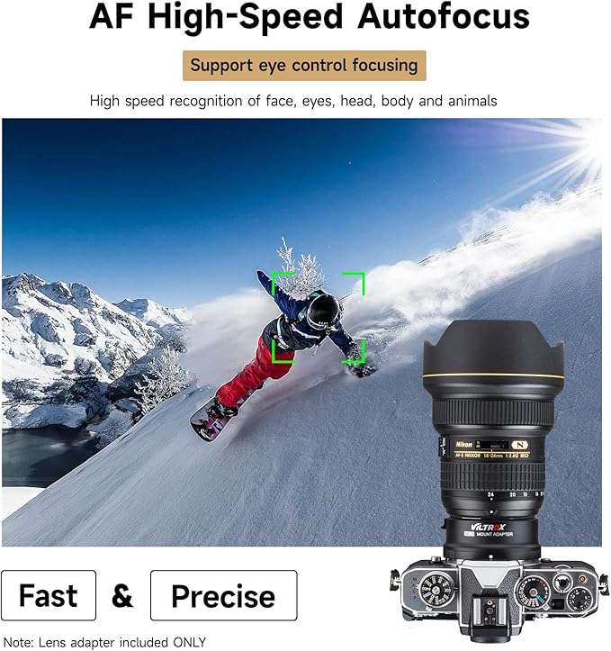 VILTROX NF-Z FTZ Lens Adapter Auto Focus Ring Mount Adapter Lens Converter - Image 3