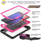SEYMAC stock Case for Samsung Galaxy Tab S10 FE / S9 / S9 FE 5G Tablet Case - Image 7